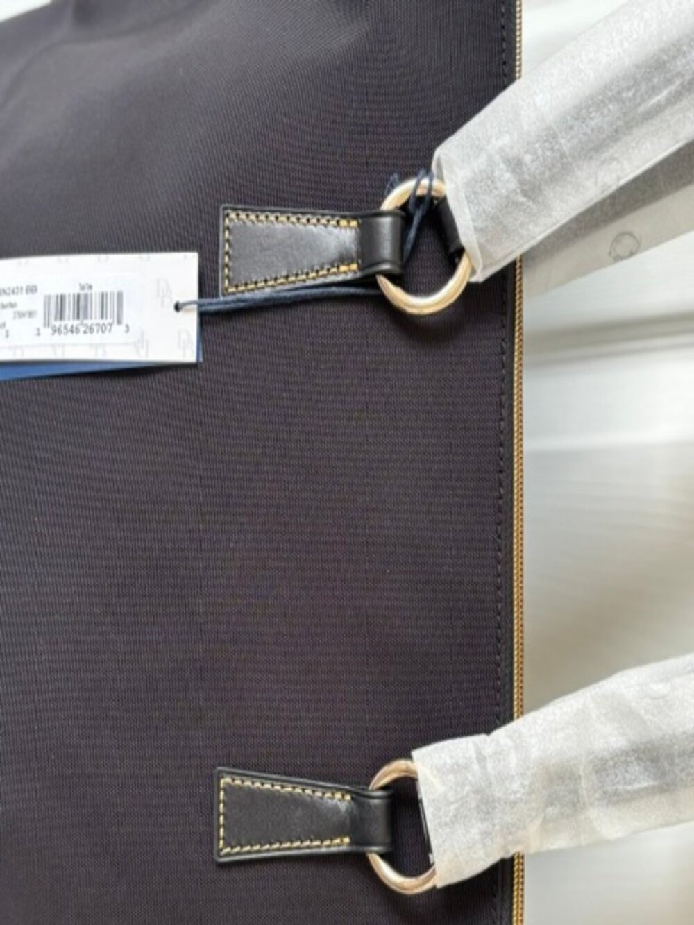 Dooney & Bourke Nylon Tobi Tote Bag Black - Picture 16 of 16